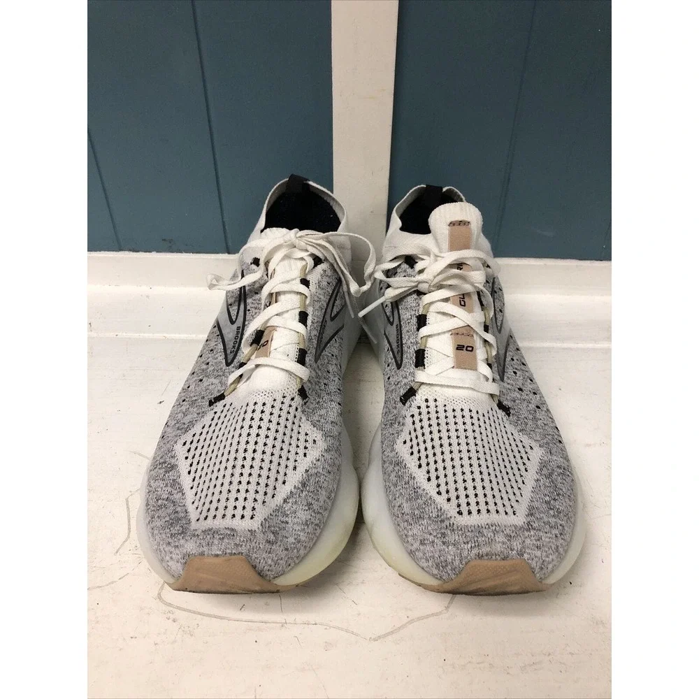 Brooks Womens Glycerin Stealthfit GTS 20 Running Shoe Gray‎ Size 11